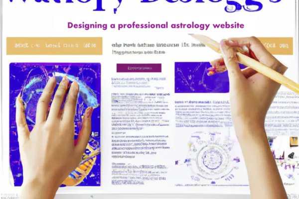 astrology website design