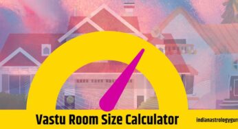Vastu Room Size Chart Calculator